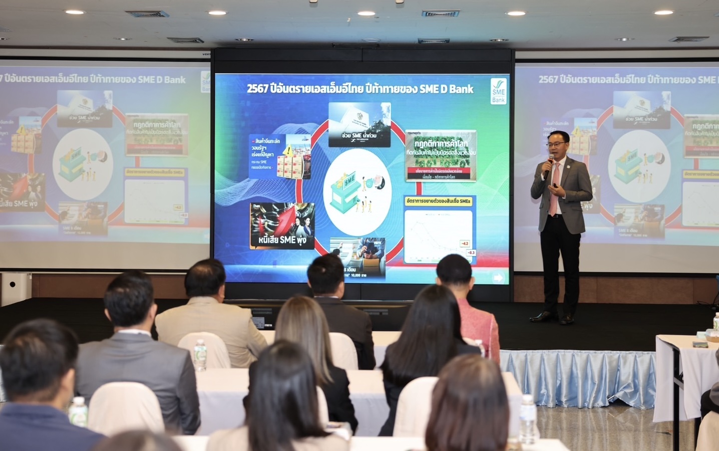 SME D Bank เติมพลังสมาชิกหอการค้าไทยและสภาหอการค้าฯ หนุนเข้าถึงแหล่งทุน จัดทัพสินเชื่อดอกเบี้ยต่ำ 3%ต่อปี คู่บริการพัฒนาครบวงจร ติดปีกธุรกิจทะยานสู่ความสำเร็จ