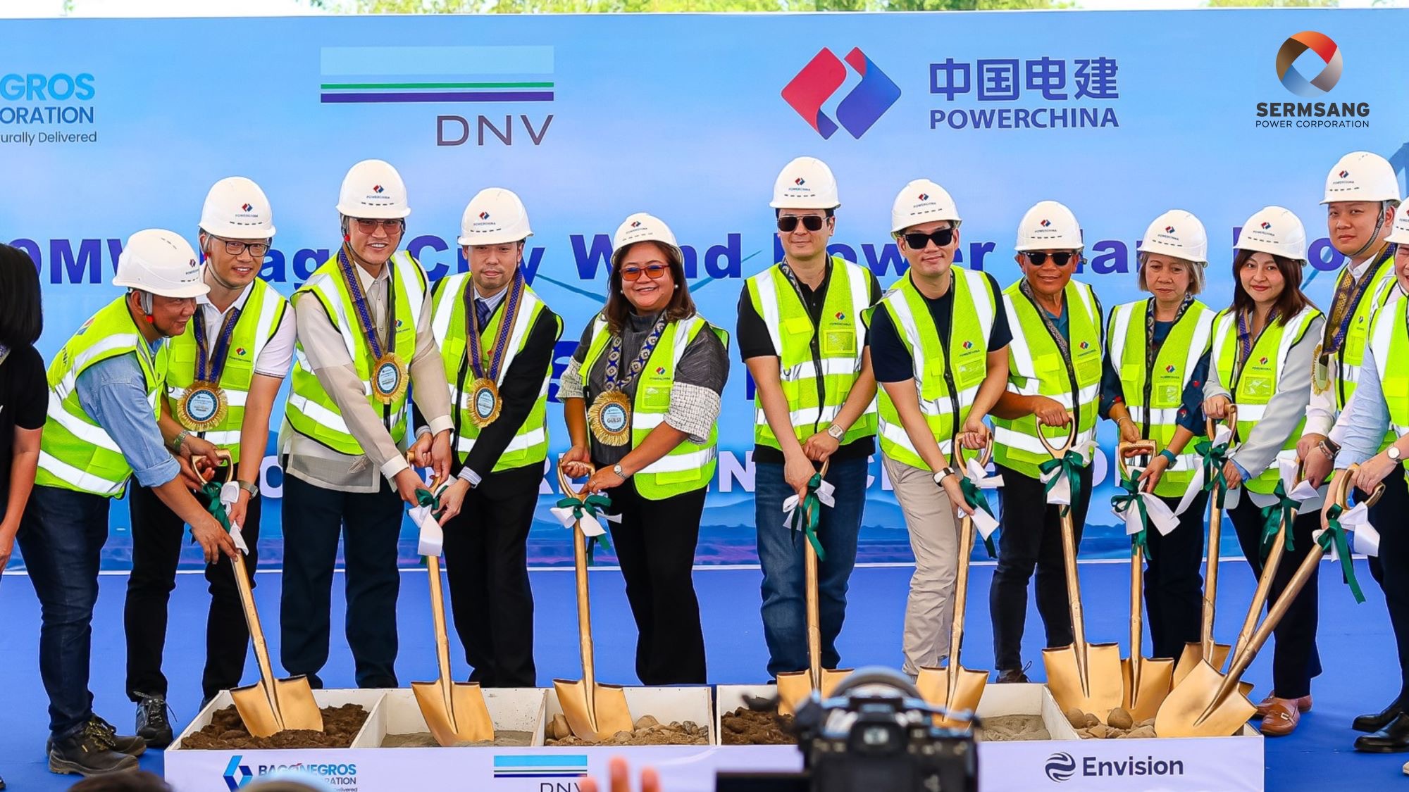 SSP ปักเสาเอกวินด์ฟาร์มบาโกฟิลิปปินส์ 150 MW ดันพอร์ตพลังงานสะอาดมุ่งเป้า 1,000 MW
